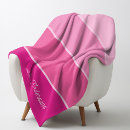 Search for pink blankets Feminine