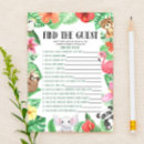 Search for tropical baby shower games Pink