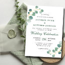 Search for magnets wedding invitations Greenery