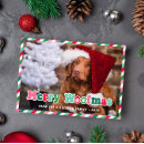 Search for green and red christmas cards Stripes