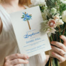 Search for rose christening invitations Blue
