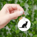 Search for cat silhouette key rings Animal