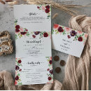 Search for burgundy and pink wedding invitations For her
