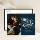 Search for simple photo christmas cards Calligraphy