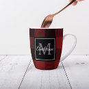 Search for black and red plaid mugs Buffalo check