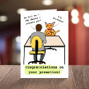 Search for promotion humor congratulations cards Well done