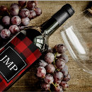 Search for buffalo plaid wine labels Rustic