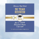 Search for 50th class reunion invitations Blue