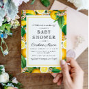 Search for little cutie baby shower invitations Citrus