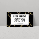 Search for hairdresser referral cards Salon