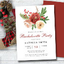 Search for burgundy hens party invitations Winter