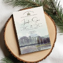 Search for lake weekend invitations Mountain lake camping
