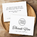 Search for cursive thank you cards Thanks for your purchase