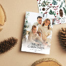 Search for one photo christmas cards Typography