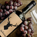 Search for deer wine labels Rustic