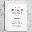 Search for funny baby shower invitations Script