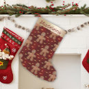 Search for gingerbread christmas stockings Whimsical