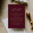 Search for maroon invitations calligraphy