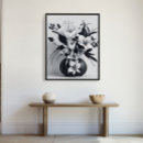 Search for minimalist drawing posters Flower