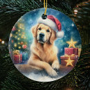 Search for golden retrievers christmas decor Dogs