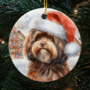 Search for havanese christmas tree decorations Pet