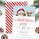 Search for deer christmas invitations Watercolor