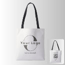 Search for qr code tote bags Your logo here