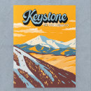 Search for vintage ski postcards Rocky mountains