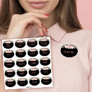 Search for name tag templates stickers Pink