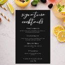 Search for black menus Elegant
