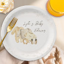 Search for gender neutral baby shower plates Simple