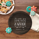 Search for religious christmas paper plates Bible verse