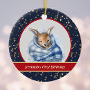 Search for baby reindeer christmas tree decorations Fawn