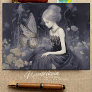 Search for butterfly garden postcards Fairy