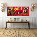 Search for red and gold banners High school