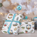 Search for nautical christmas wrapping paper Coastal holiday