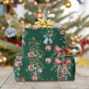 Search for christmas ornaments wrapping paper Greenery