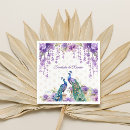 Search for peacock napkins Purple