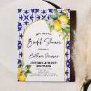 Search for mediterranean bridal shower invitations Bride to be