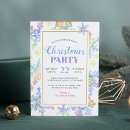 Search for pastel christmas invitations Snowflakes