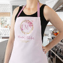 Search for monogrammed for women aprons Mother