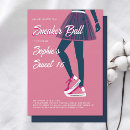 Search for pink sneakers invitations Sneaker ball
