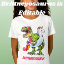 Search for funny dinosaur kids tshirts Girl