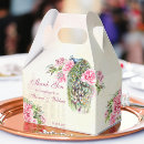 Search for peacock favour boxes Vintage