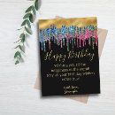 Search for pink glitter birthday cards Blue