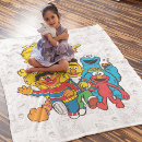 Search for vintage sesame street blankets Big bird