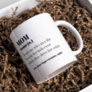 Search for word definition mugs Black white