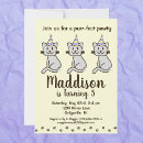 Search for kitty cat invitations Girly