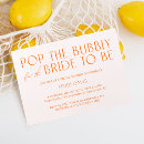 Search for pink bridal shower invitations Bold