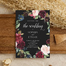 Search for boho burgundy wedding invitations Modern